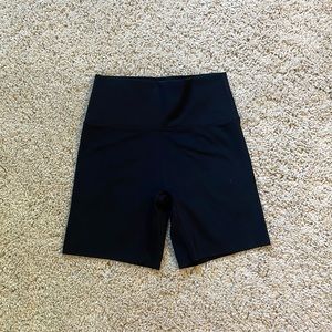 Black Aerie seamless biker shorts